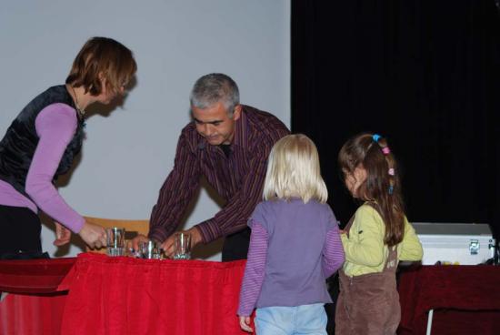 inter-activité aves les enfants