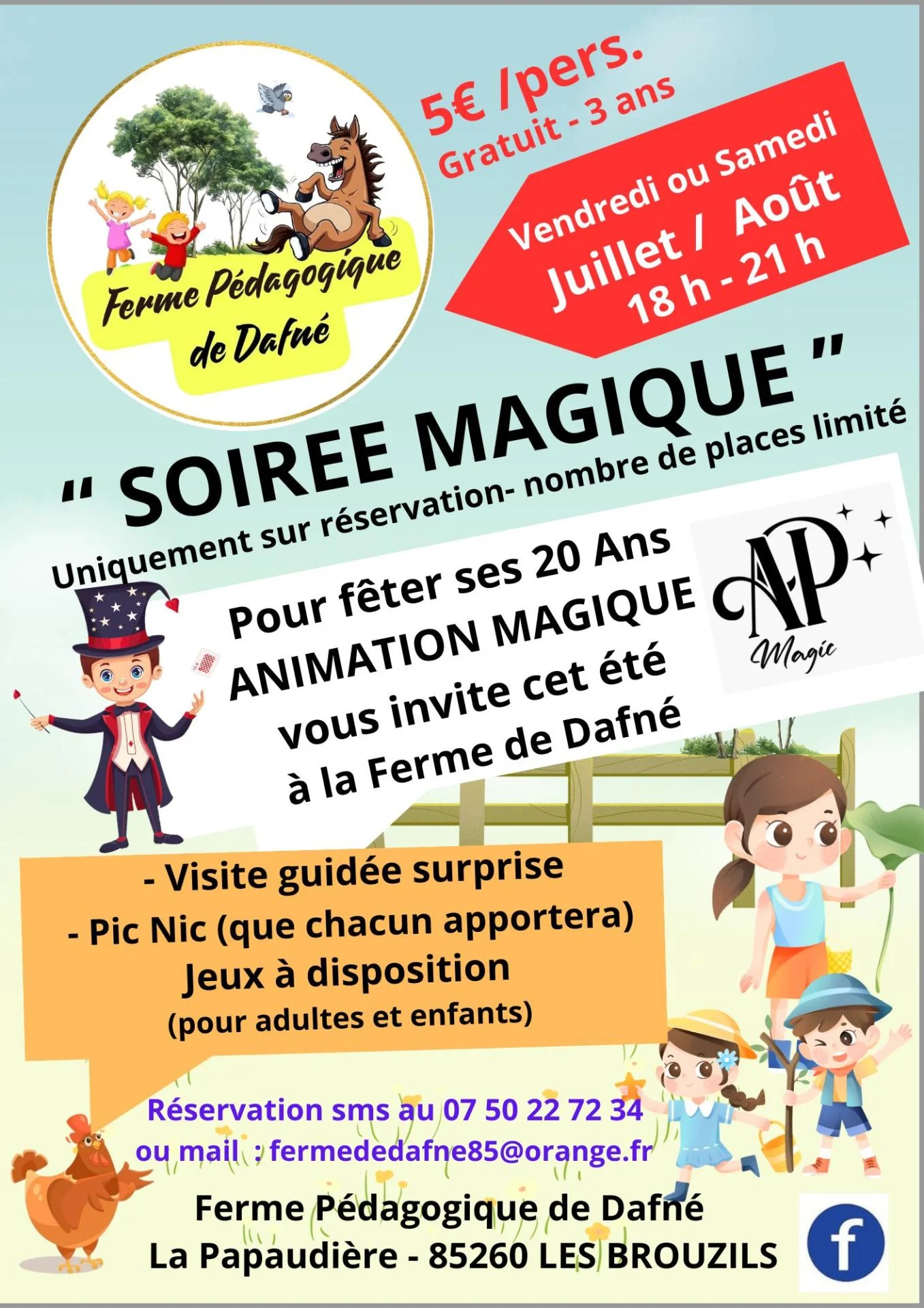 Affiche estivale