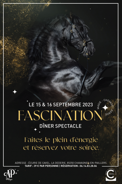Affiche spectacle fascination 2023